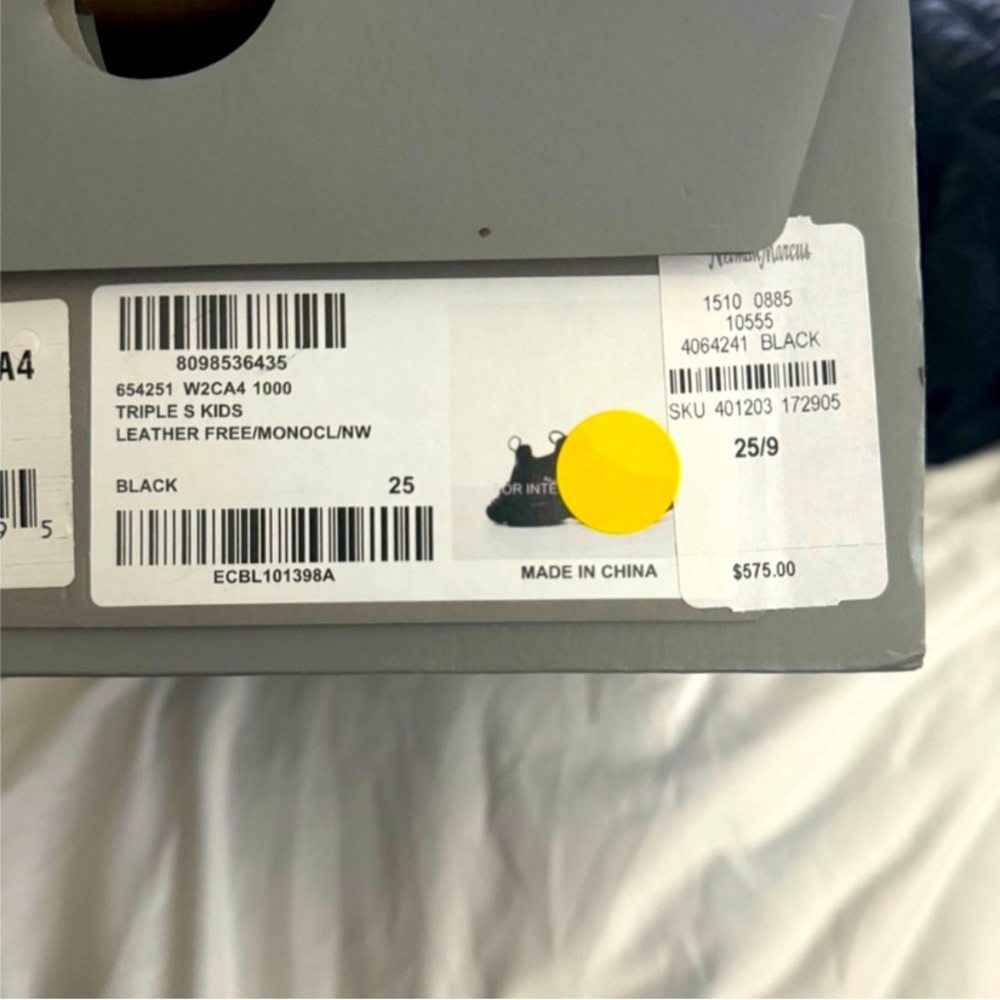 Toddler Balenciaga Triple S